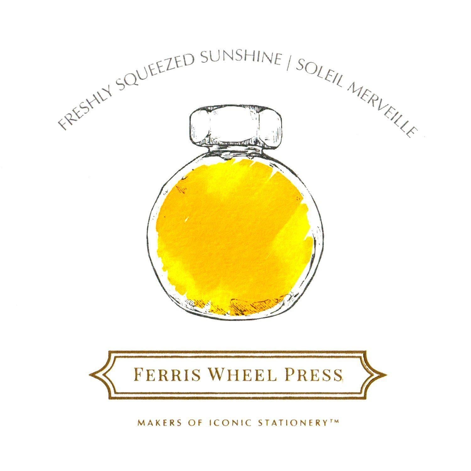 Ferris Wheel Press Freshly Squeezed Sunshine Mürekkep - 38ml