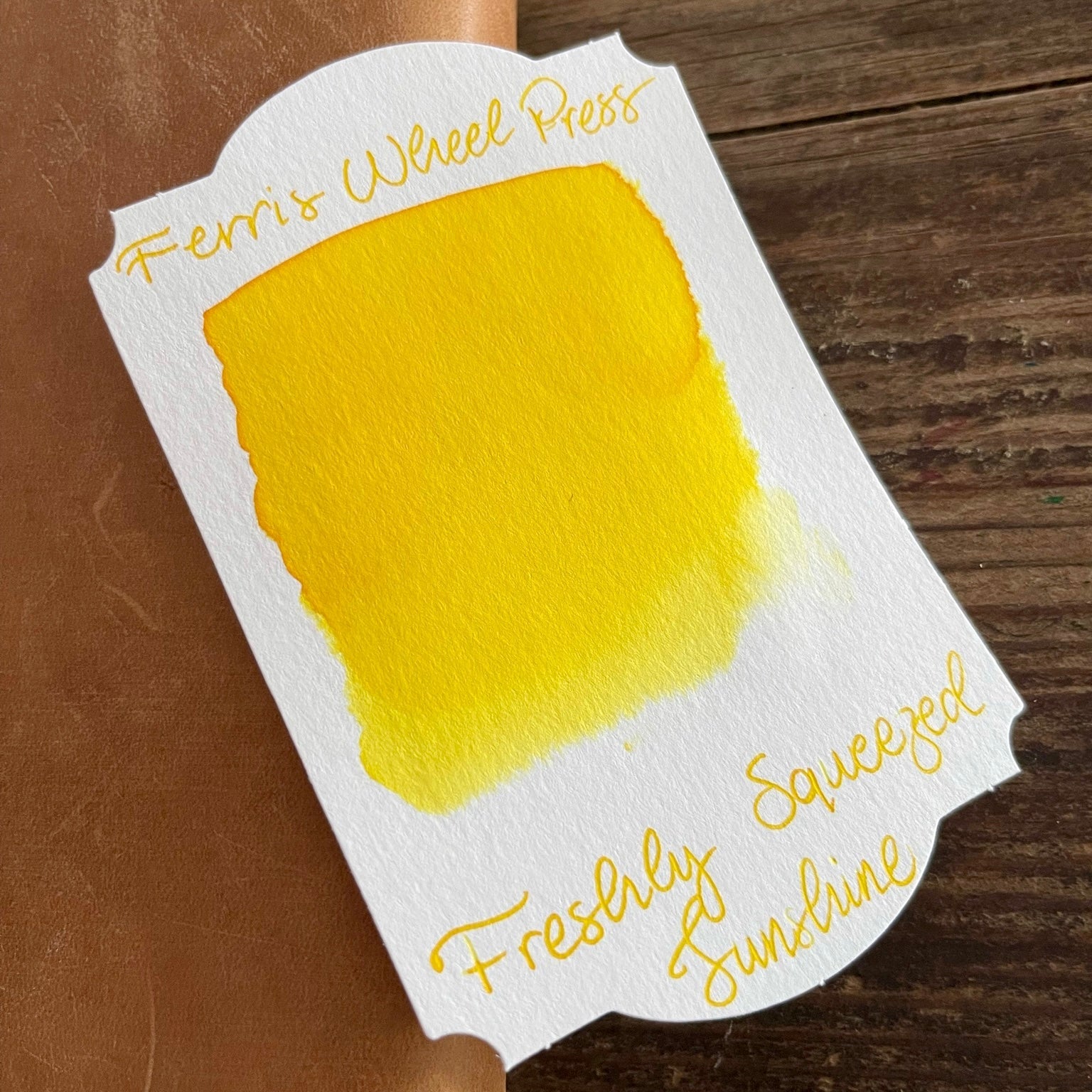 Ferris Wheel Press Freshly Squeezed Sunshine Mürekkep - 38ml
