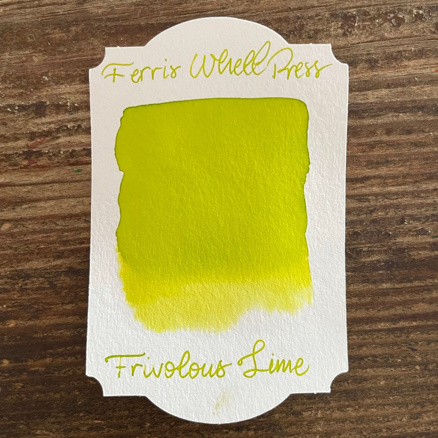 Ferris Wheel Press Frivolous Lime Mürekkep - 38ml