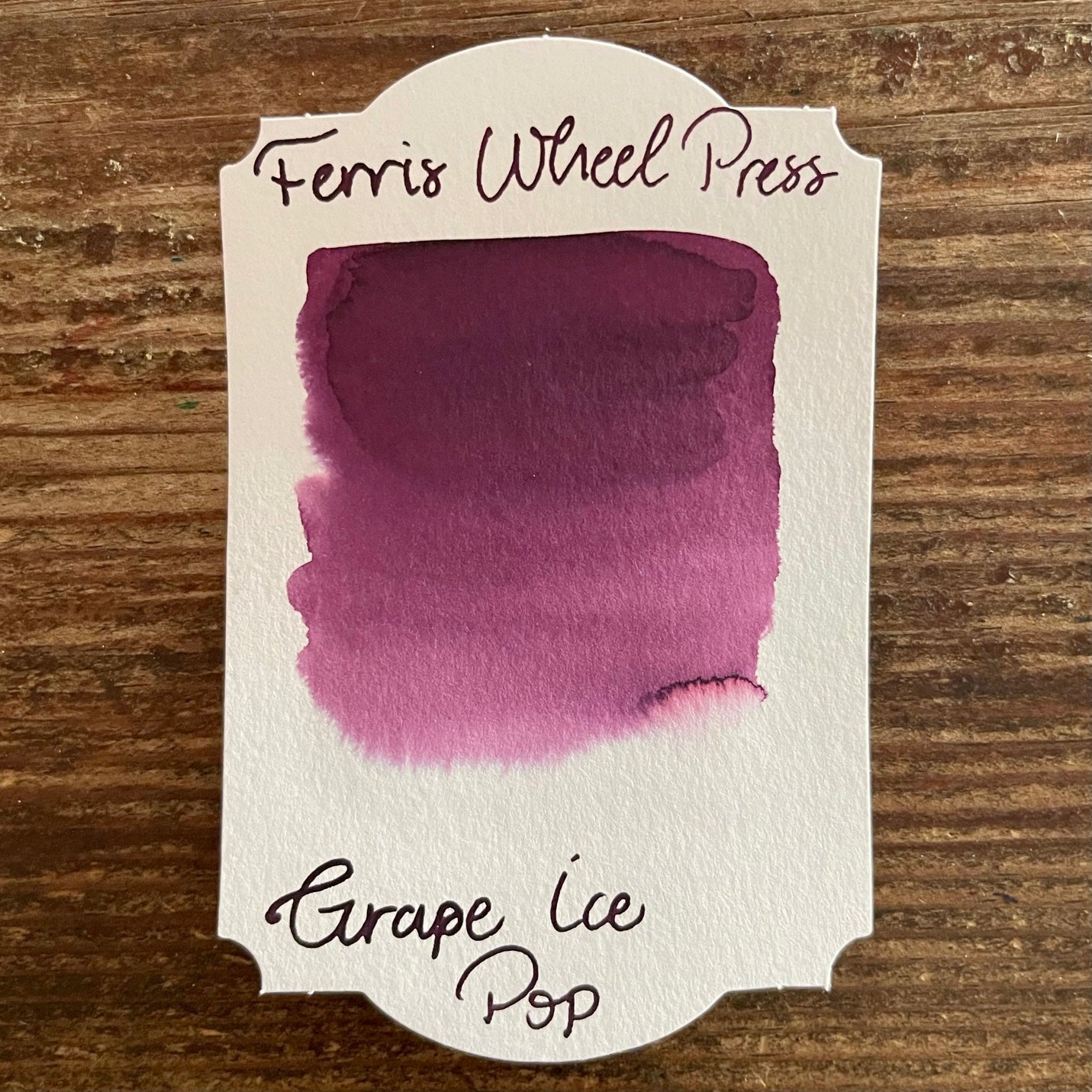 Ferris Wheel Press Grape Ice Pop Mürekkep - 38ml