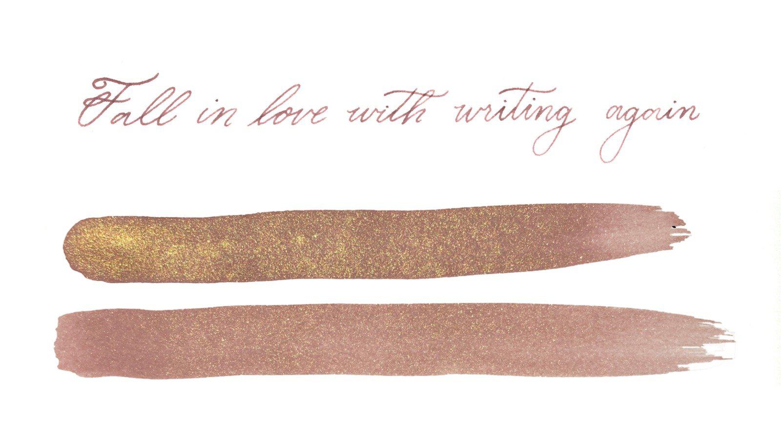 Ferris Wheel Press Lady Rose in Gold Mürekkep LE - 38ml