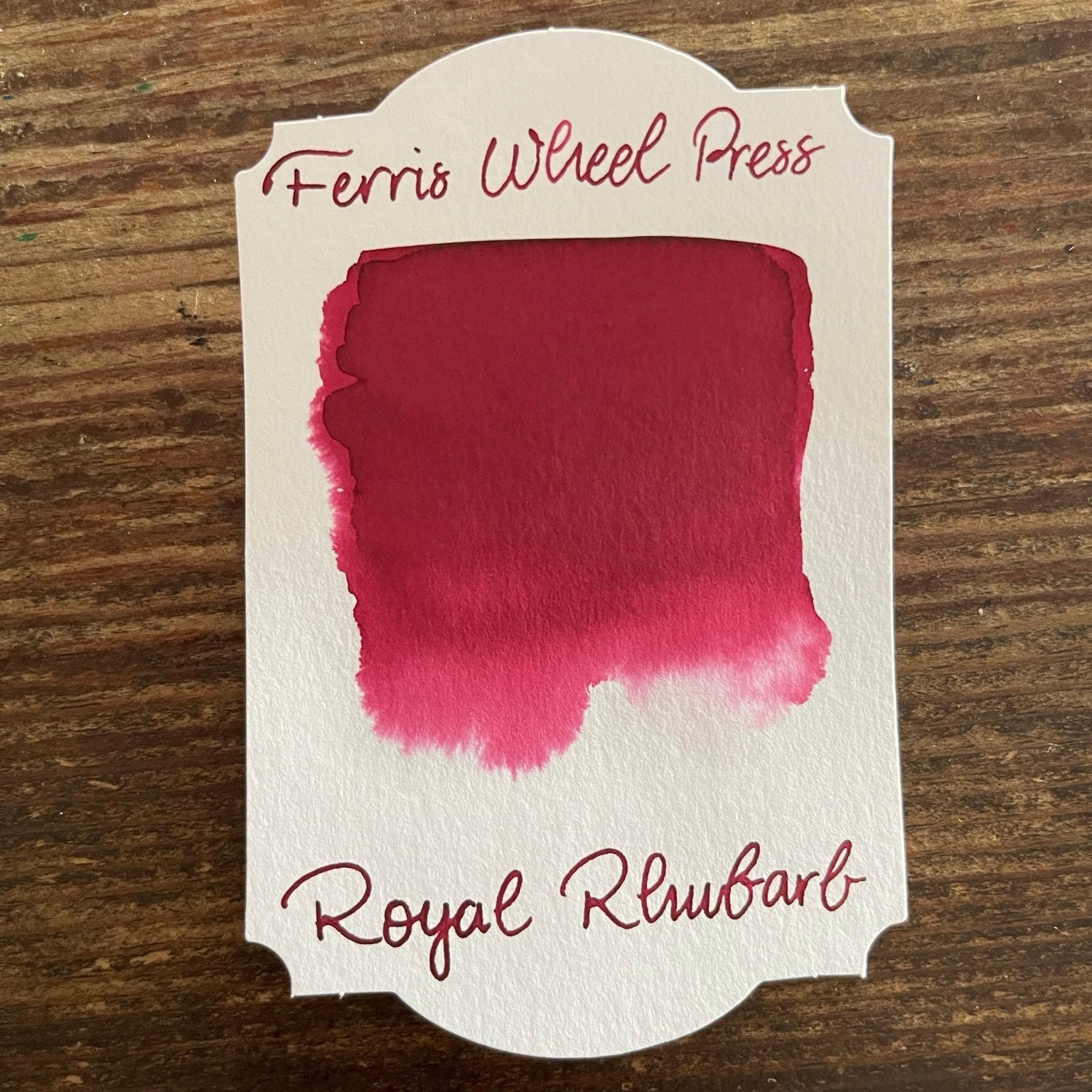 Ferris Wheel Press Royal Rhubarb Mürekkep - 38ml