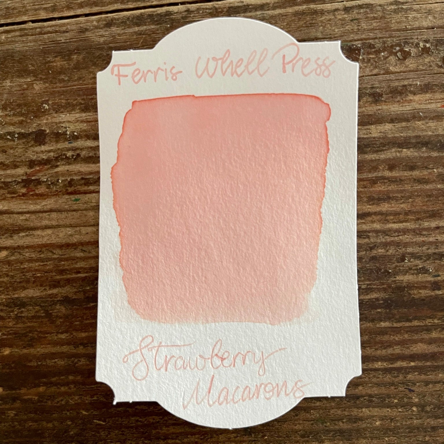 Ferris Wheel Press Strawberry Macaron Mürekkep - 38ml