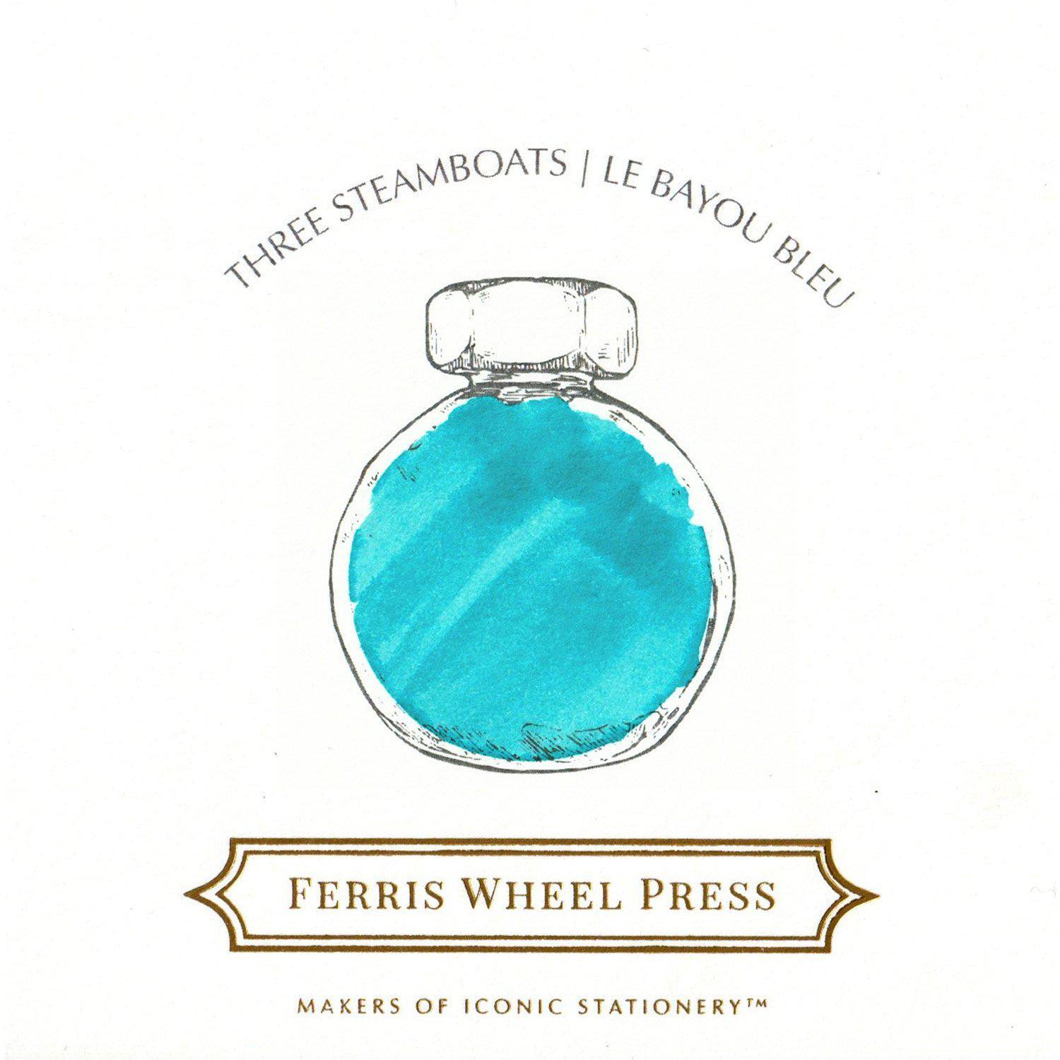 Ferris Wheel Press Three Steamboats Mürekkep - 38ml
