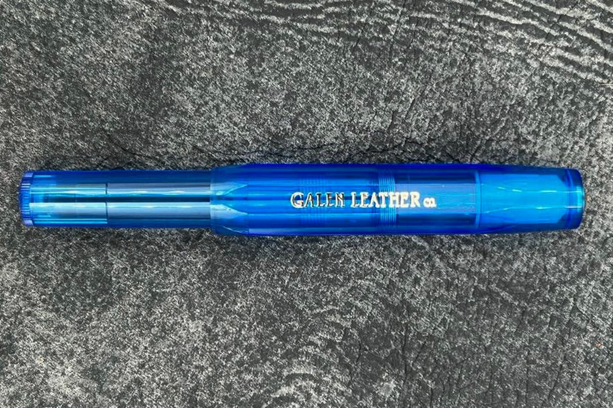 Kaweco Sport Sapphire Dolma Kalem - Galen Leather Edition