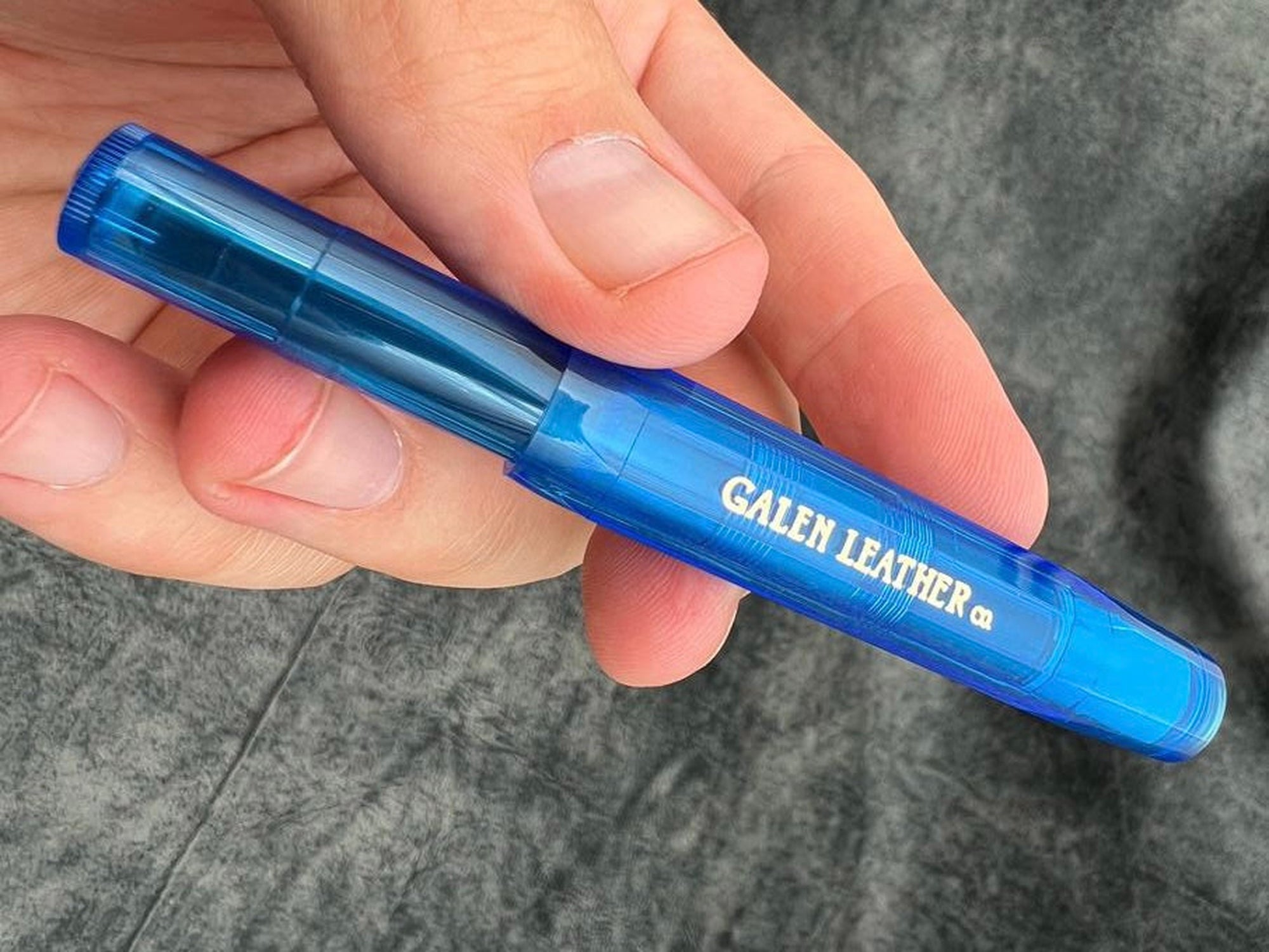 Kaweco Sport Sapphire Dolma Kalem - Galen Leather Edition