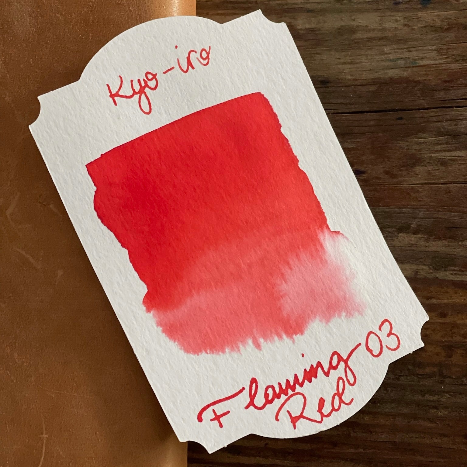 Kyo-iro 03 Fushimi's Flaming Red Mürekkep - 40 Ml