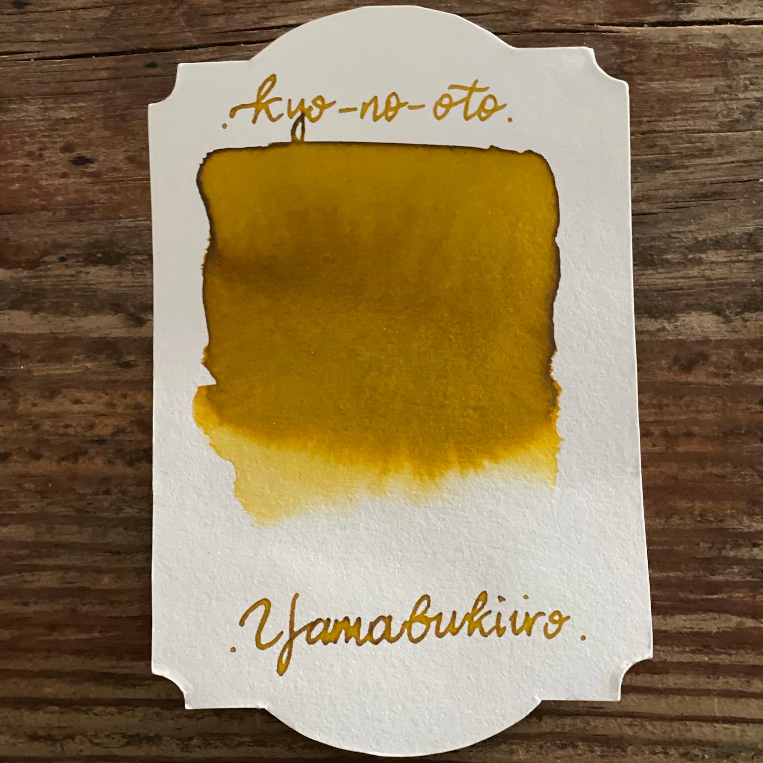 Kyo-no-oto 04 Yamabuki-iro Mürekkep - 40 Ml