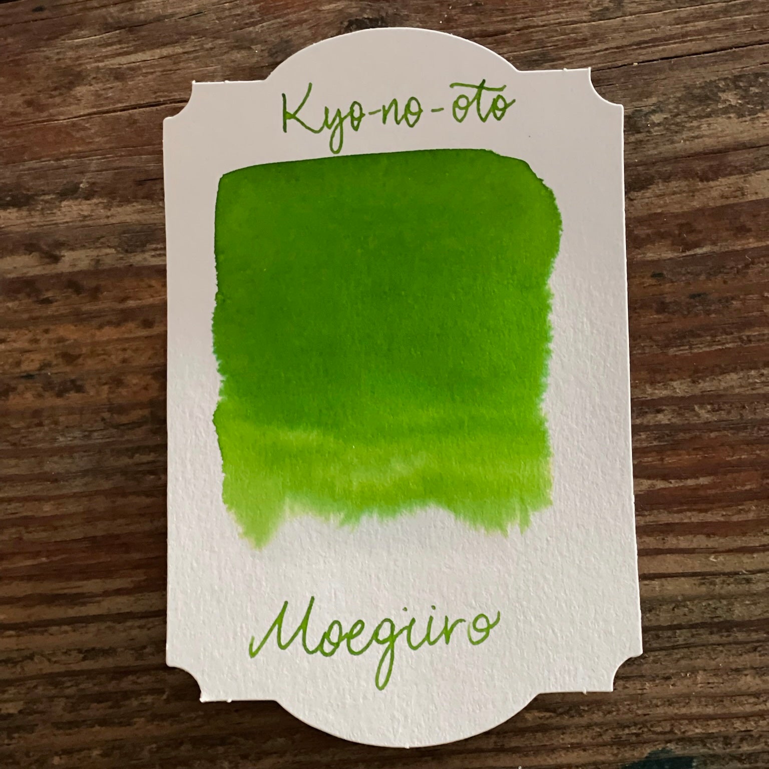 Kyo-no-oto 08 Moegi-iro Mürekkep - 40 Ml