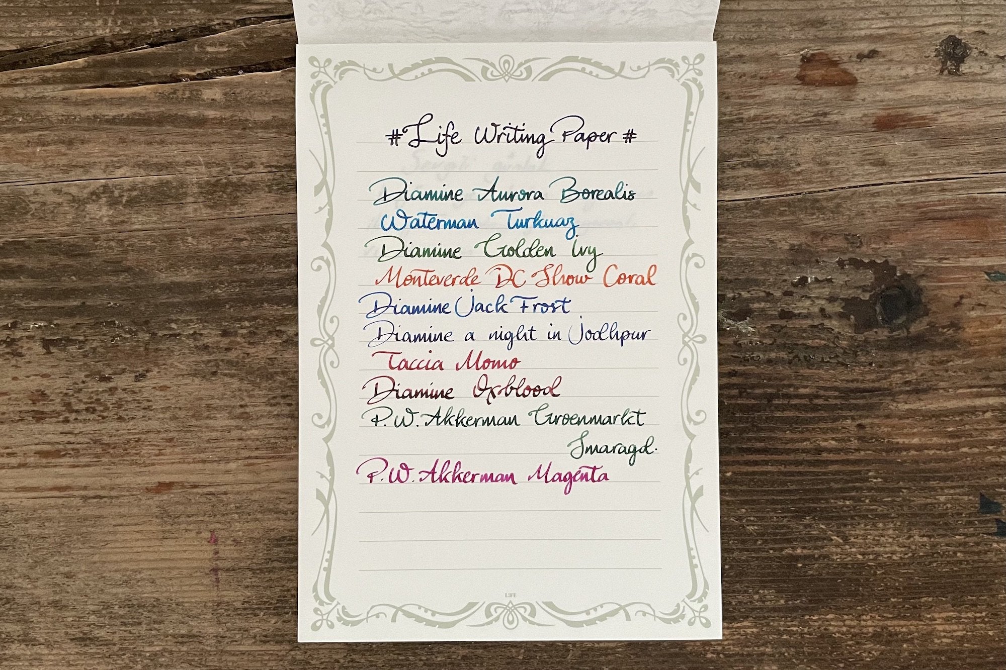 Life Writing Paper Çizgili Bloknot - A5 - Beyaz - 60 Sayfa