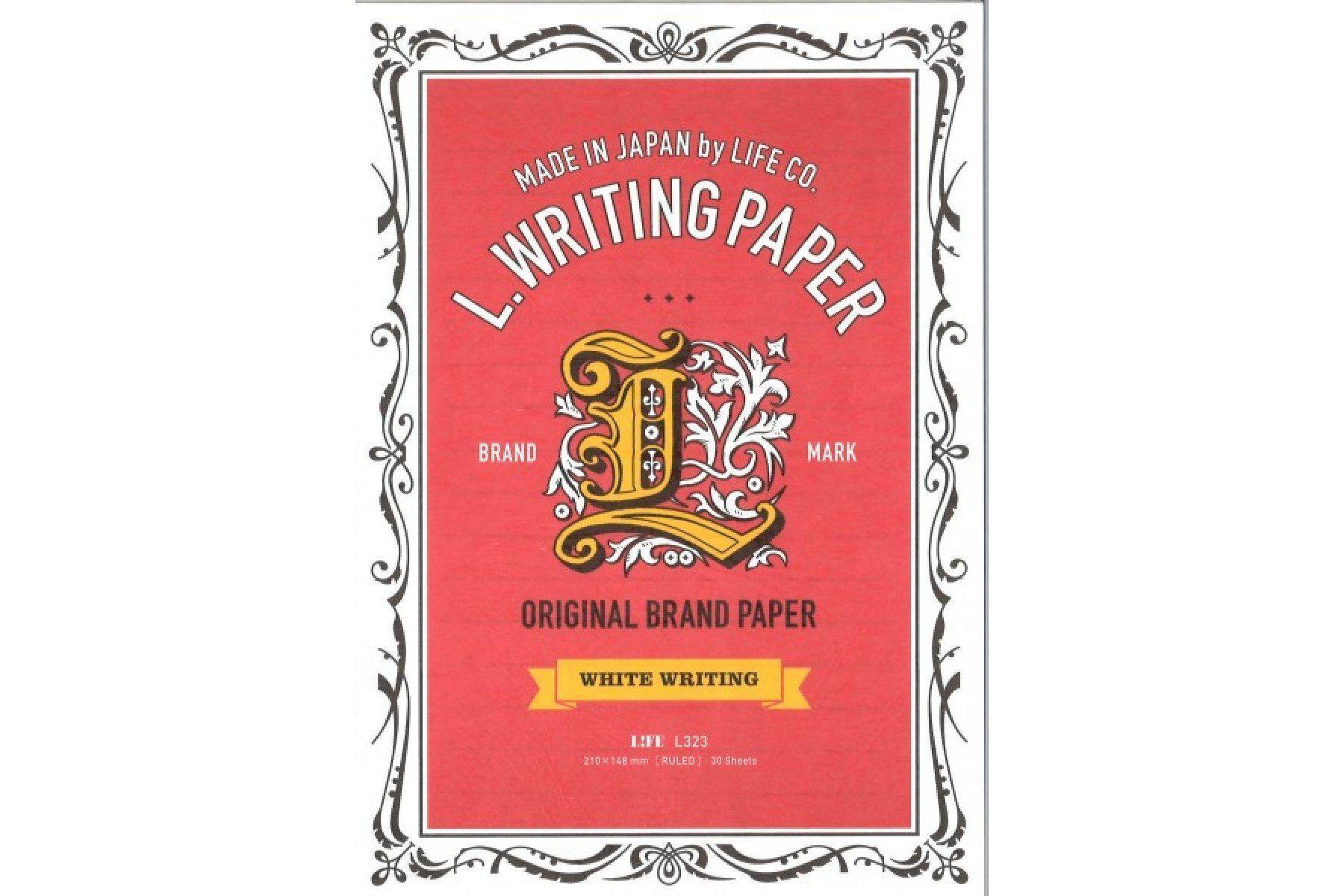 Life Writing Paper Çizgili Bloknot - A5 - Beyaz - 60 Sayfa