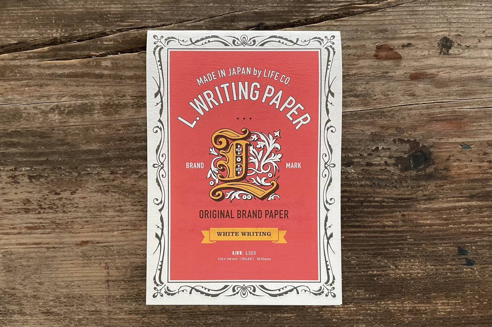 Life Writing Paper Çizgili Bloknot - A5 - Beyaz - 60 Sayfa