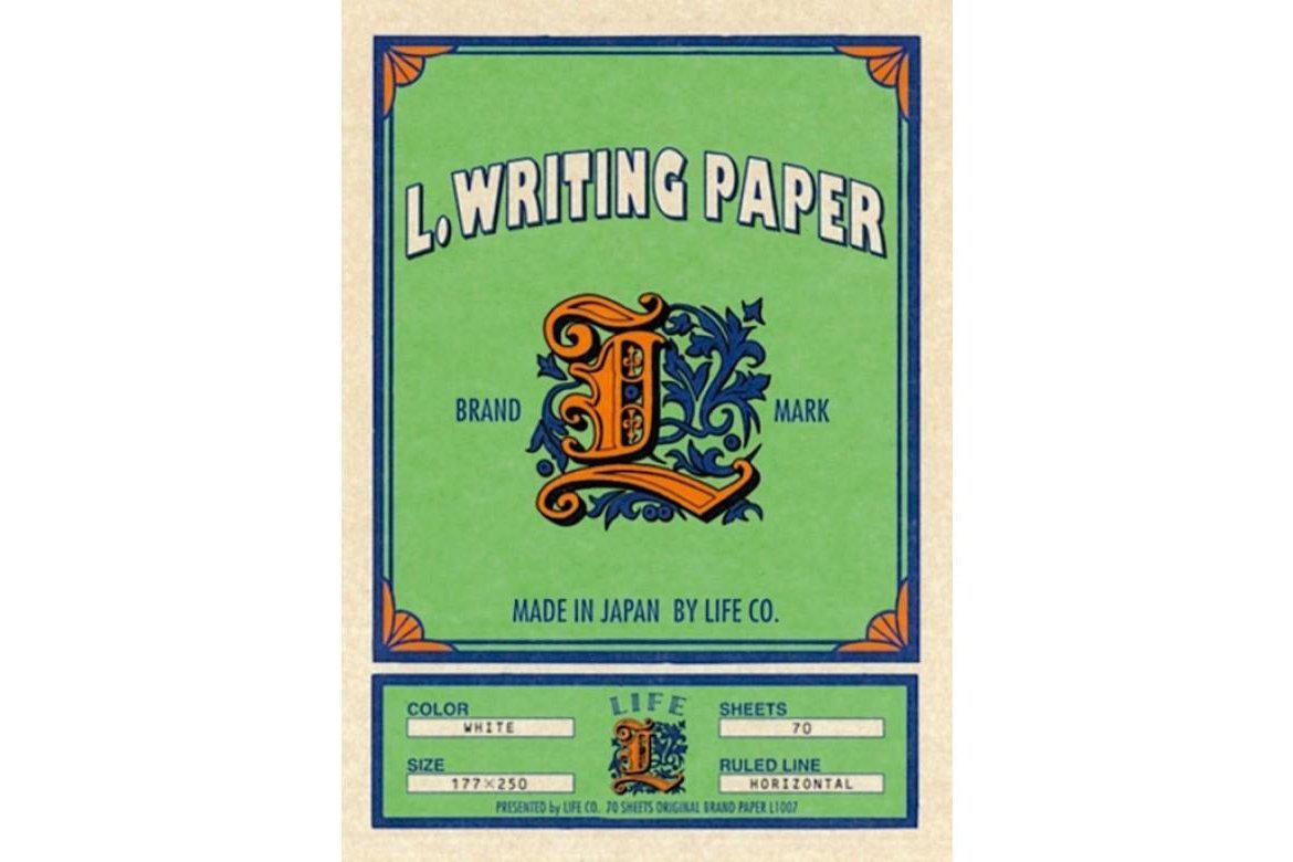 Life Writing Paper Çizgili Bloknot - B5 - Beyaz - 140 Sayfa