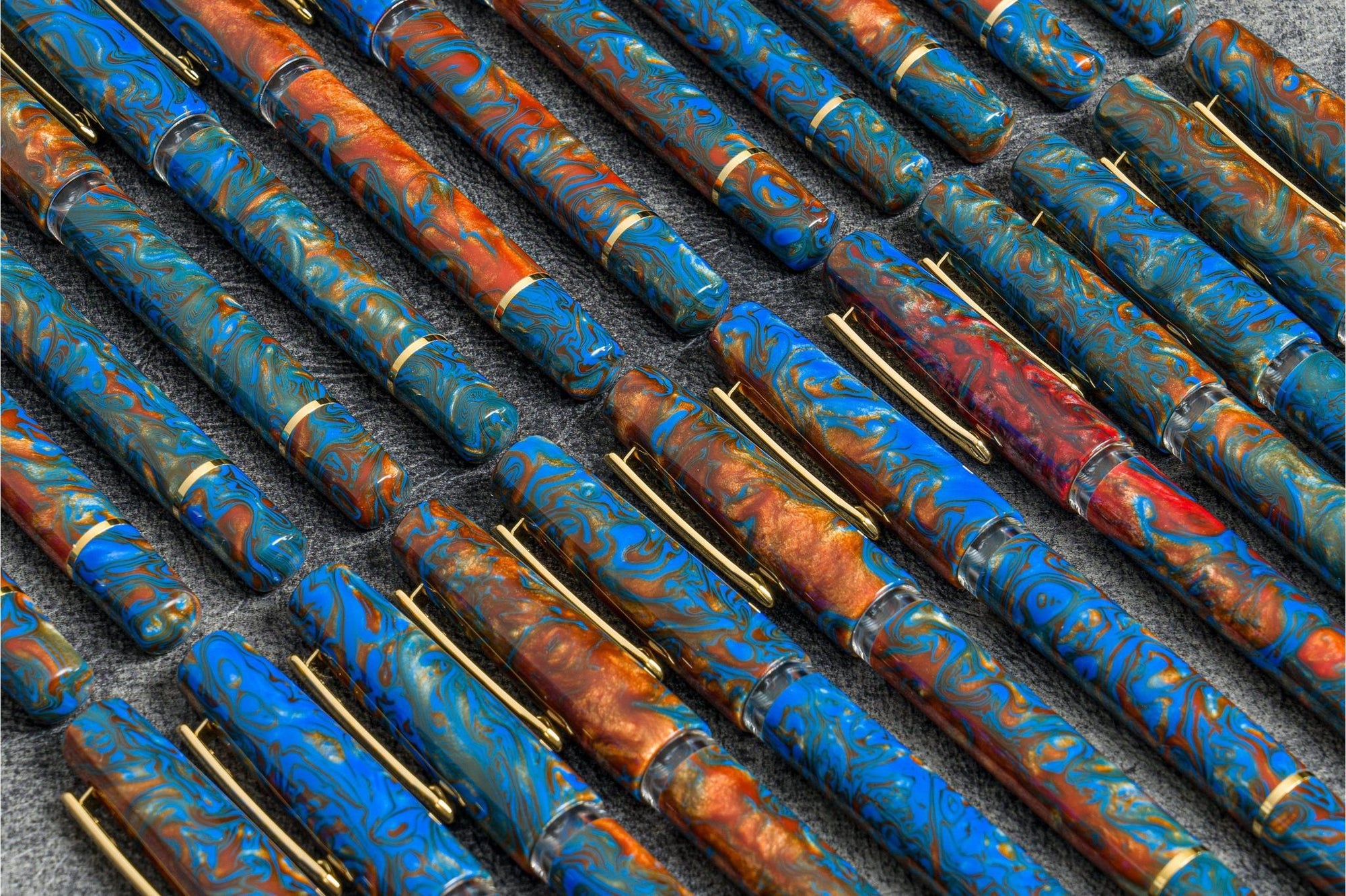 Narwhal Fountain Pen - Schuylkill Porpita Navy Special Edition