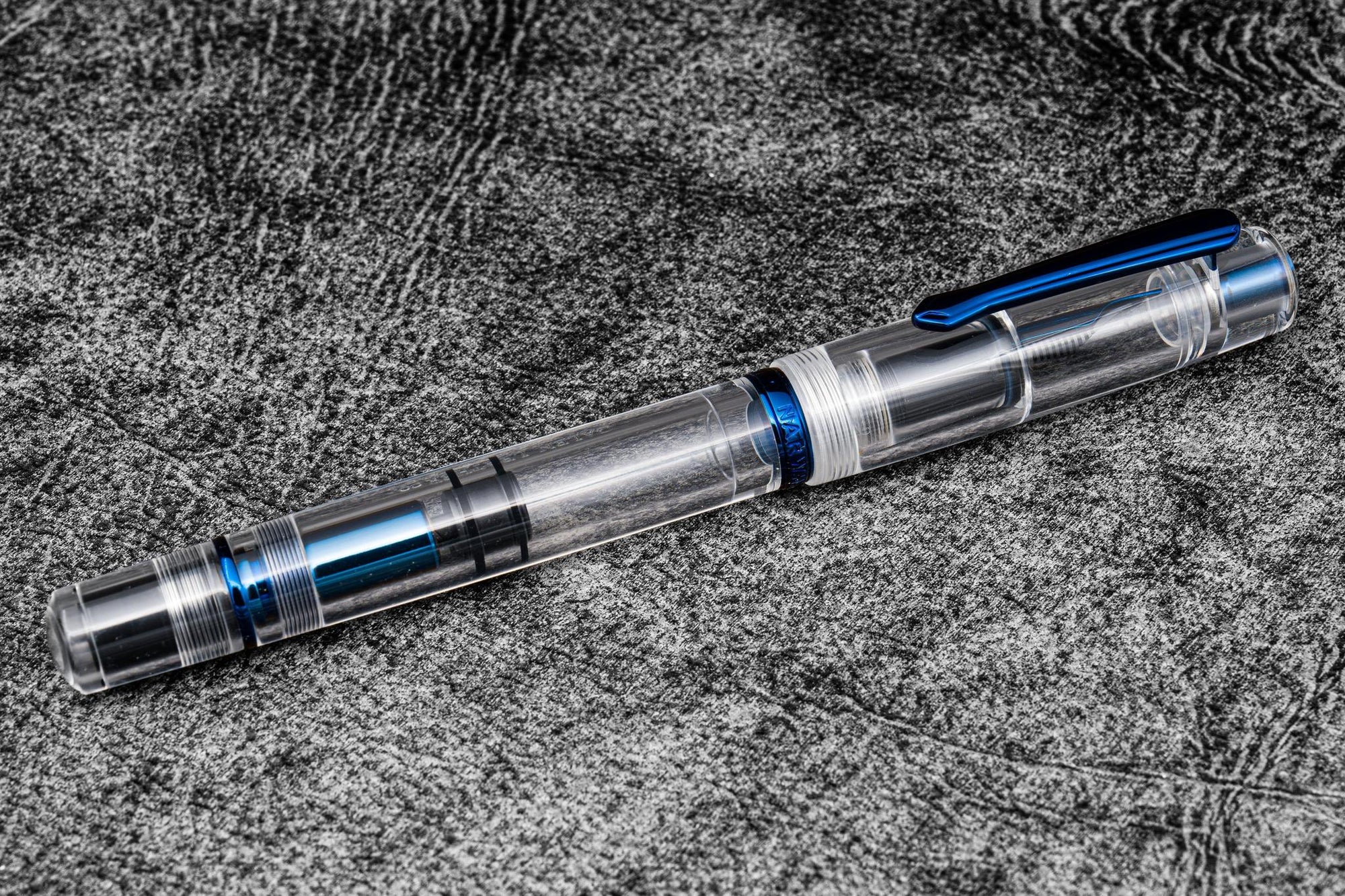 Narwhal X Galen Şeffaf Dolmakalem - Midnight Blue