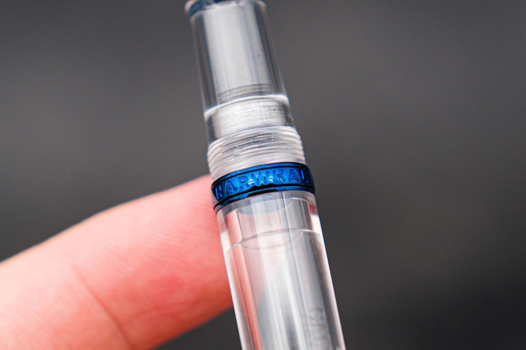 Narwhal X Galen Şeffaf Dolmakalem - Midnight Blue