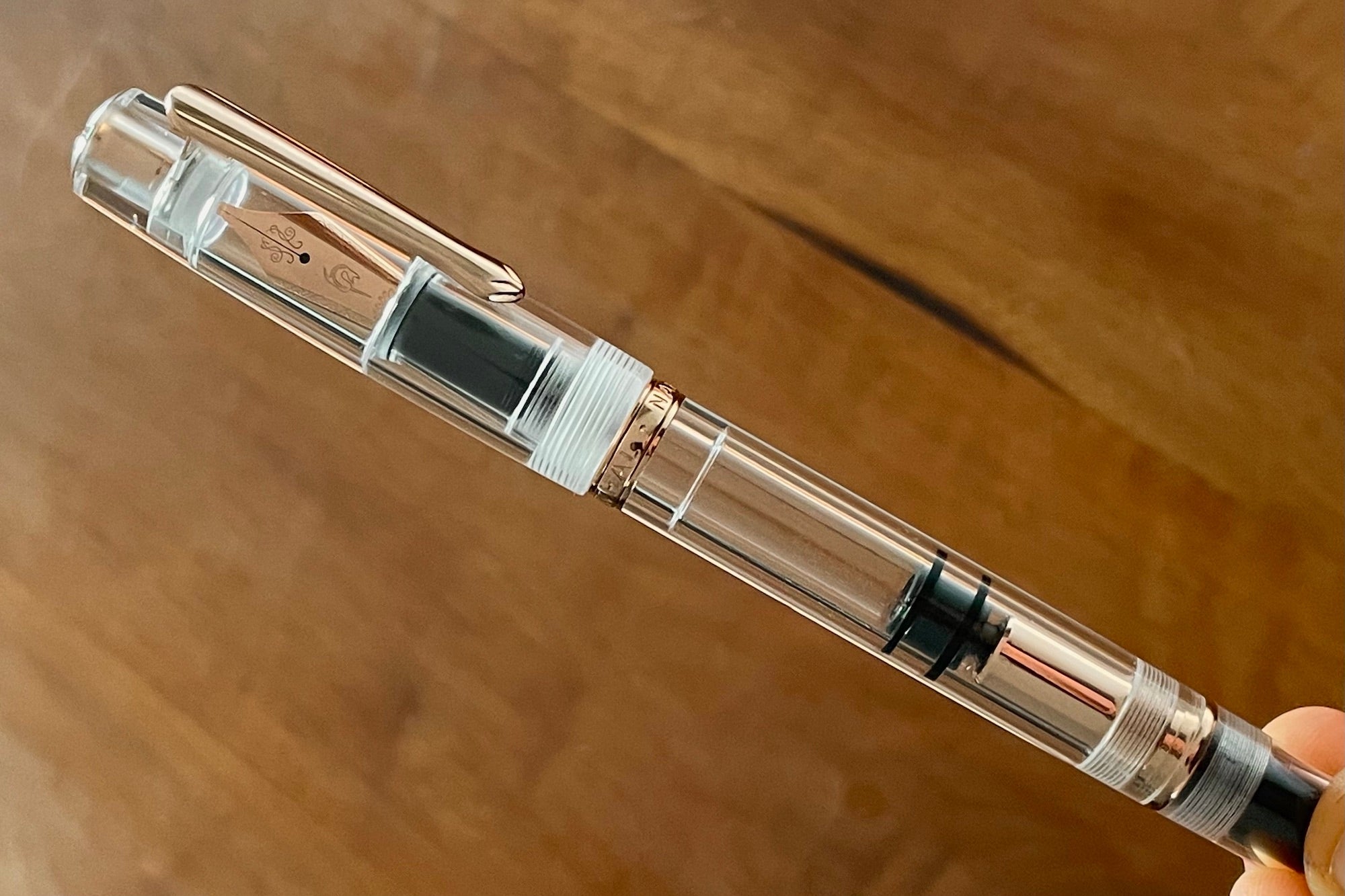 Narwhal X Galen Şeffaf Dolmakalem - Rose Gold