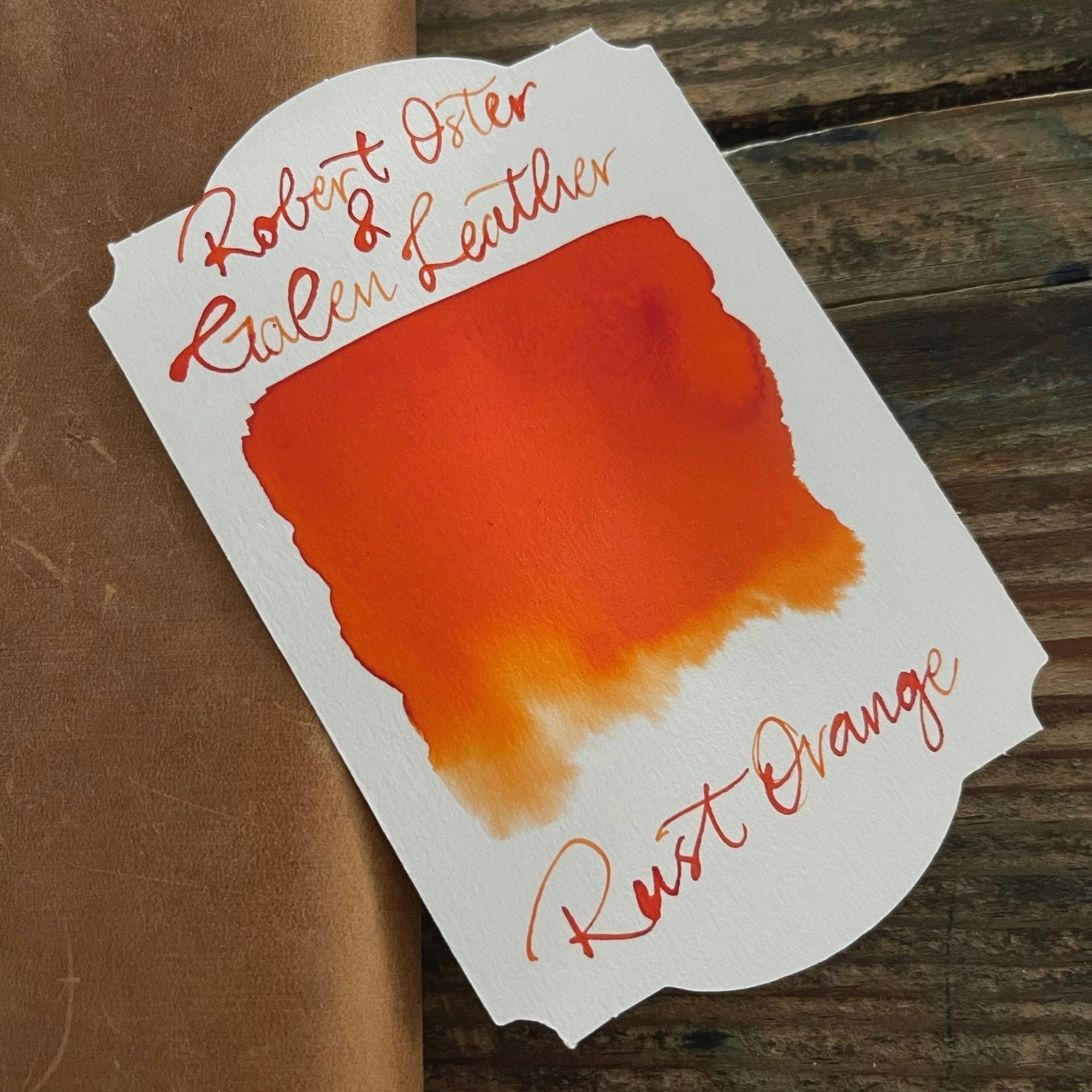 Robert Oster x Galen Rust Orange Mürekkep