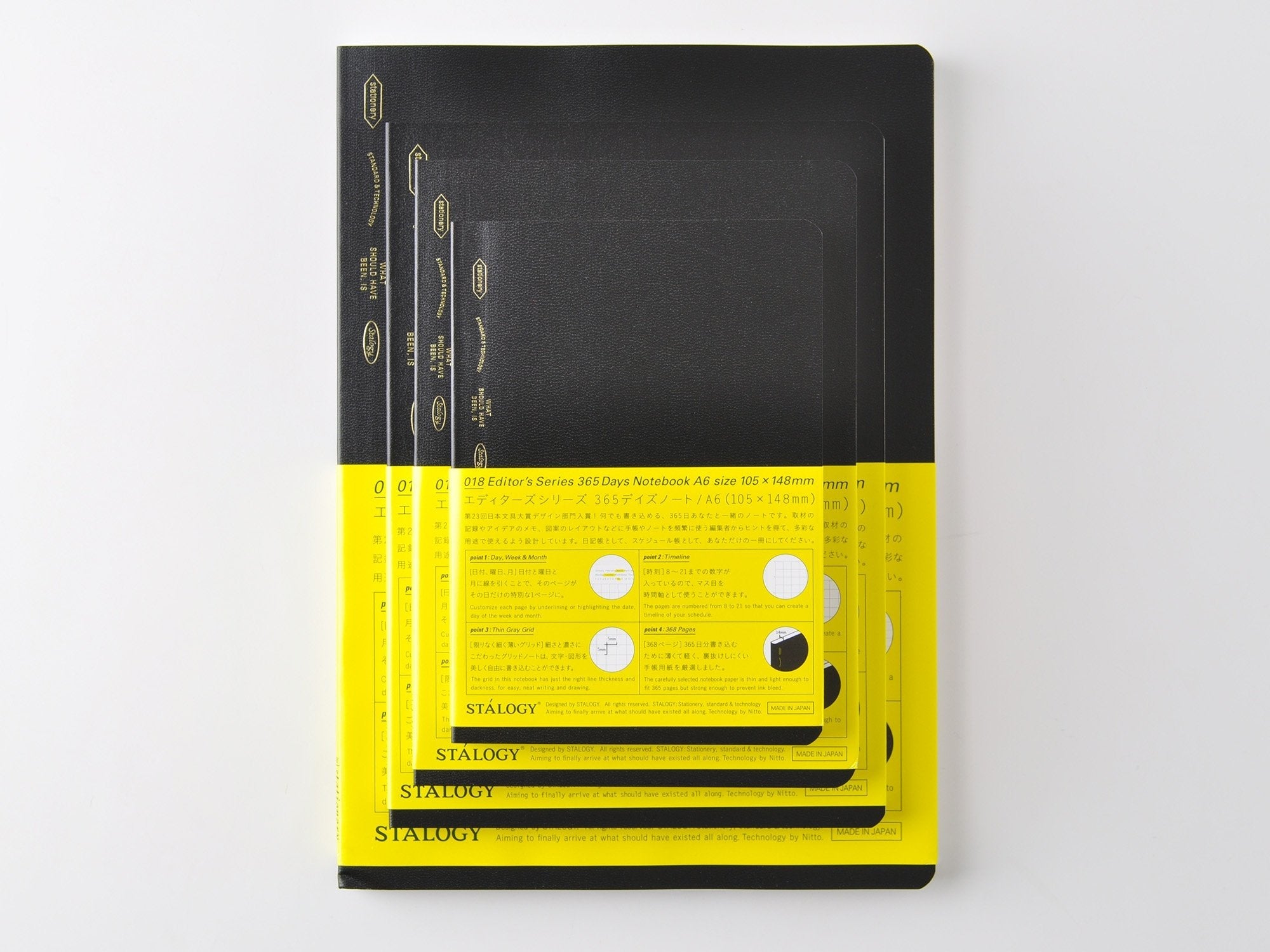 Stalogy 365Days Defter - A5 - Kareli - 368 Sayfa