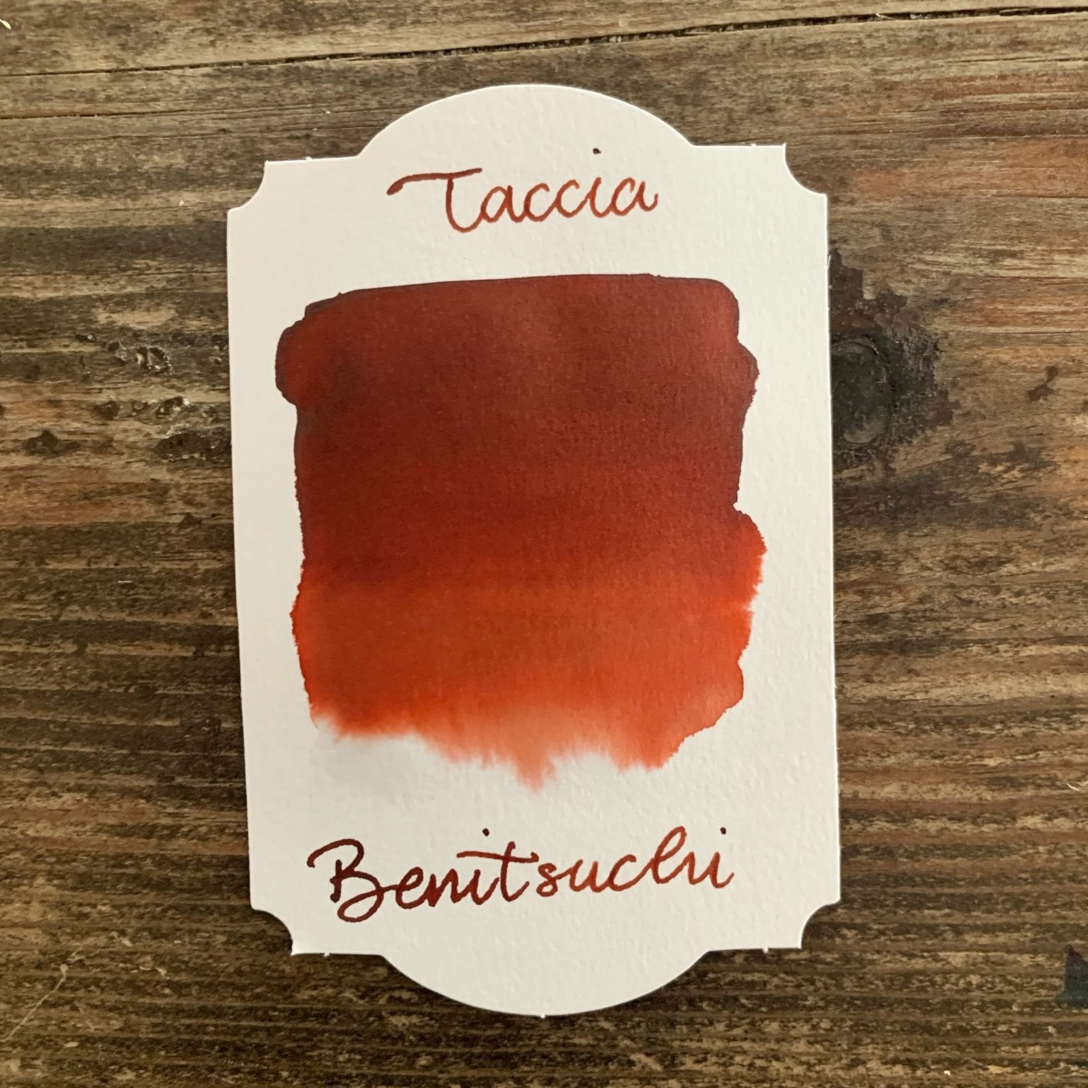 Taccia Ukiyo-e Hokusai-Benitsuchi Mürekkep