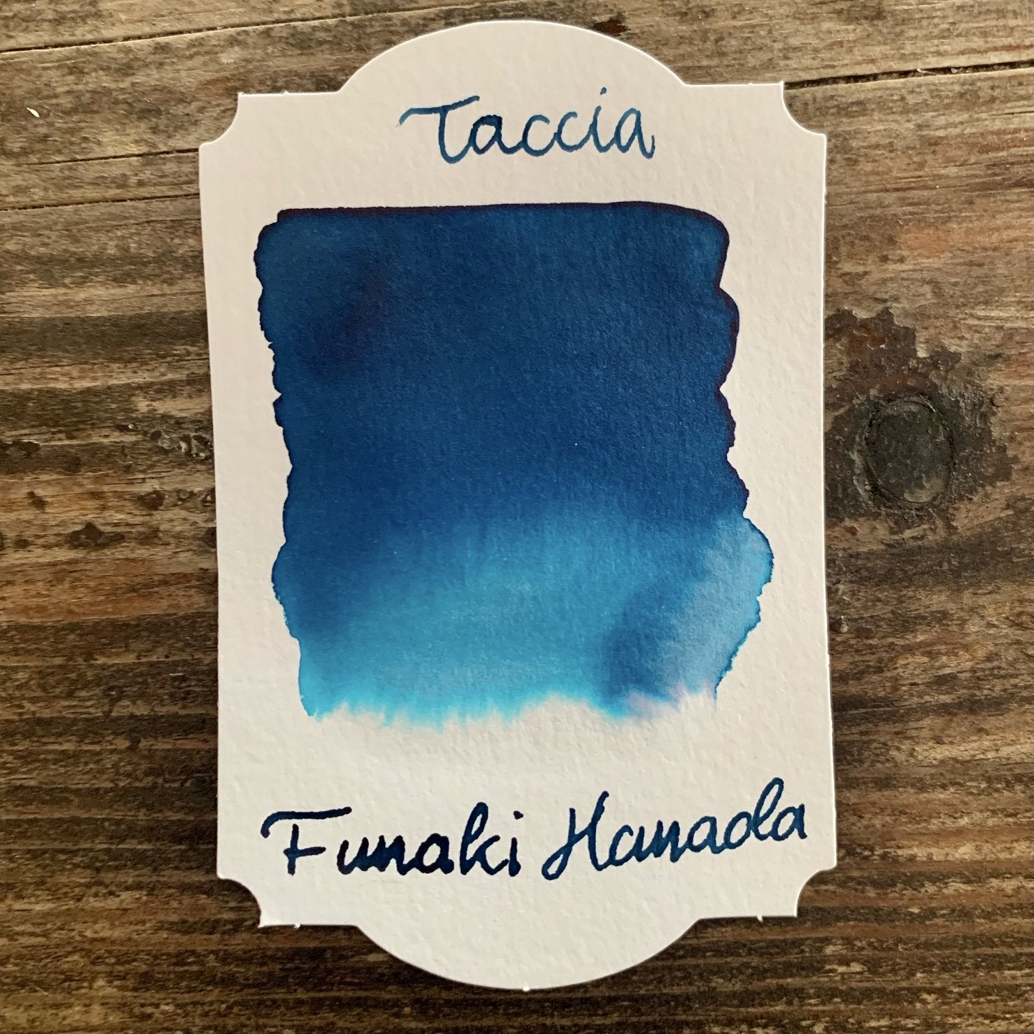 Taccia Ukiyo-e Hokusai-Fukakihanada Mürekkep