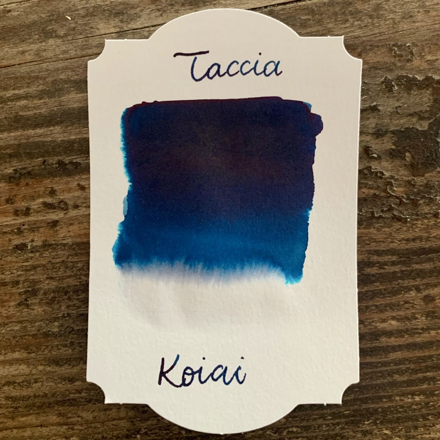 Taccia Ukiyo-e Hokusai-Koiai Mürekkep