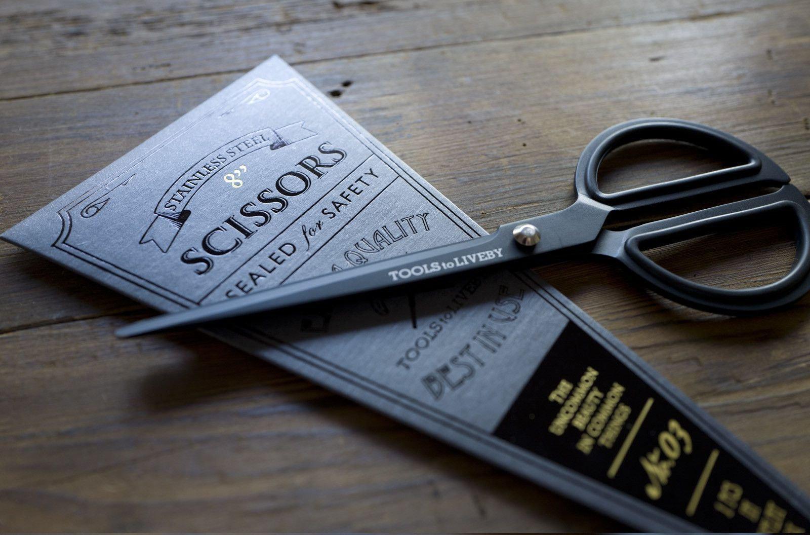 Tools to Liveby Mat Siyah Makas 8&quot;