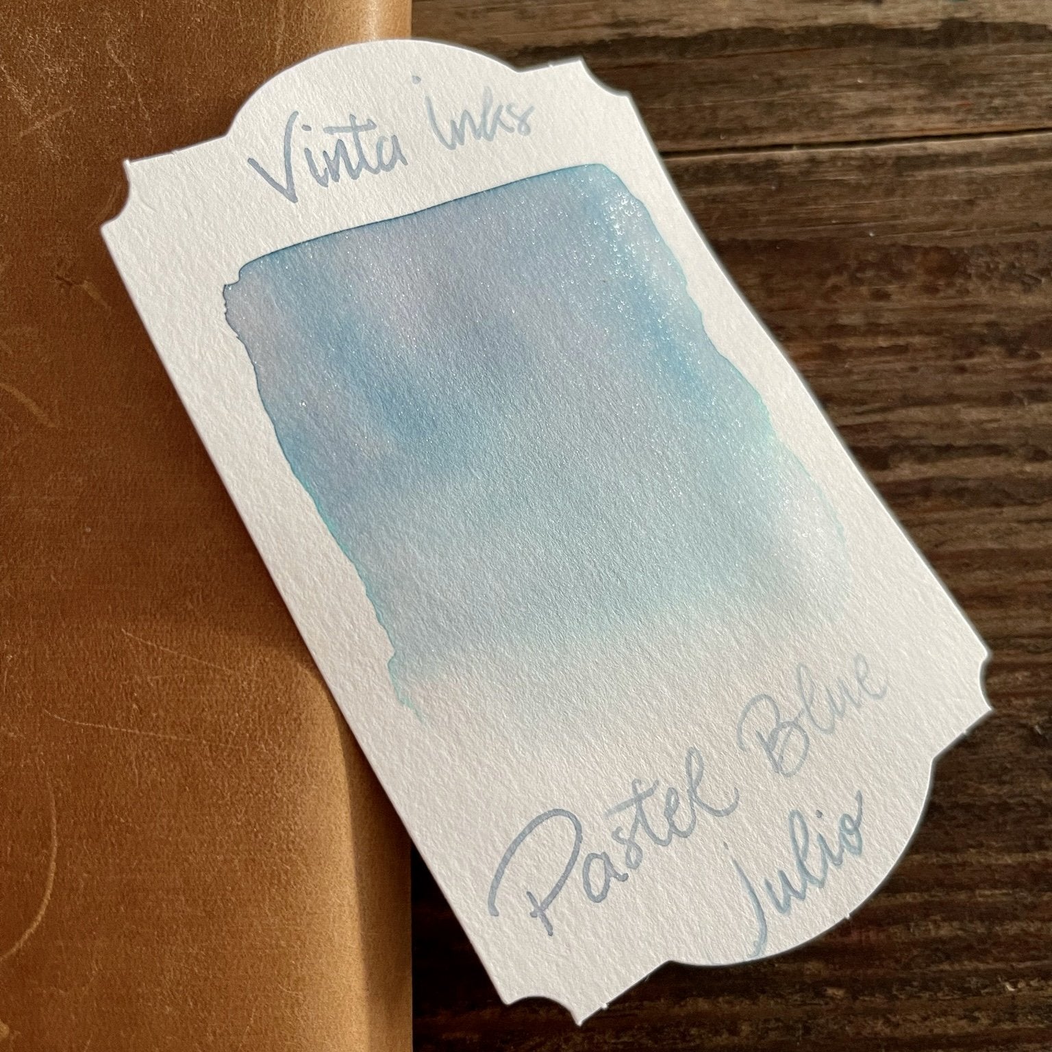 Vinta Pastel Blue Shimmer Julio 1991 Simli Mürekkep 30 Ml