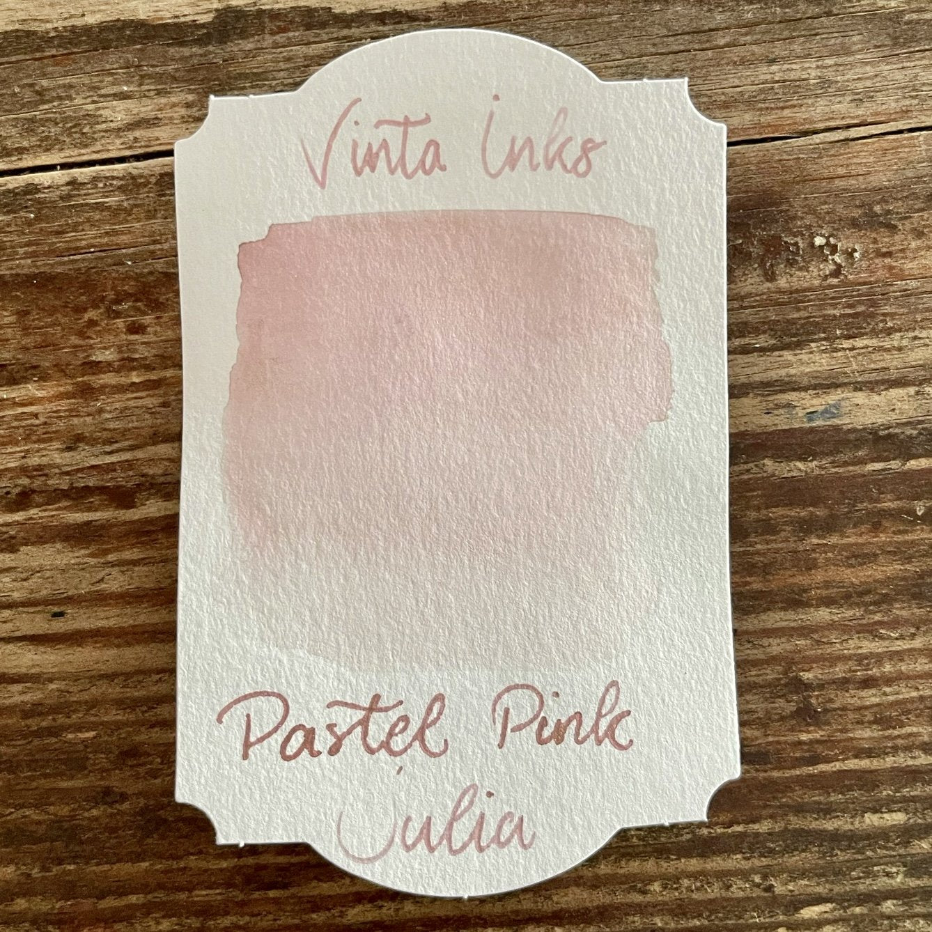 Vinta Pastel Pink Shimmer Julia 1991 Simli Mürekkep 30 Ml