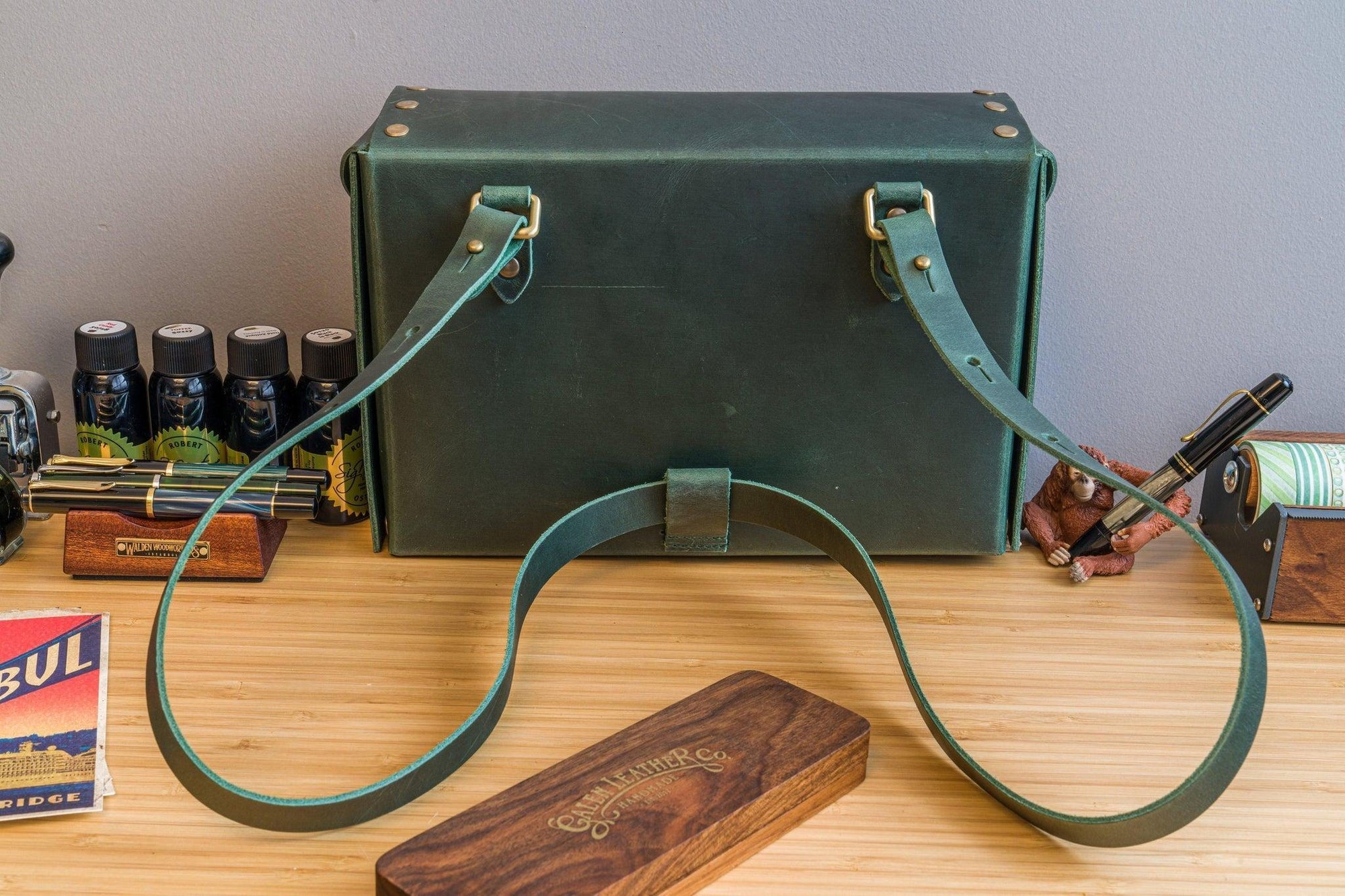 Writer&#39;s Medic Bag - Crazy Horse Orman Yeşili