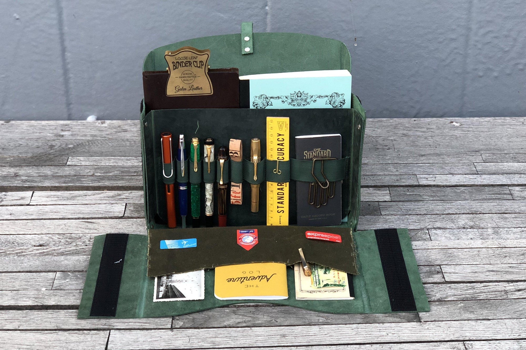 Writer&#39;s Medic Bag - Crazy Horse Orman Yeşili