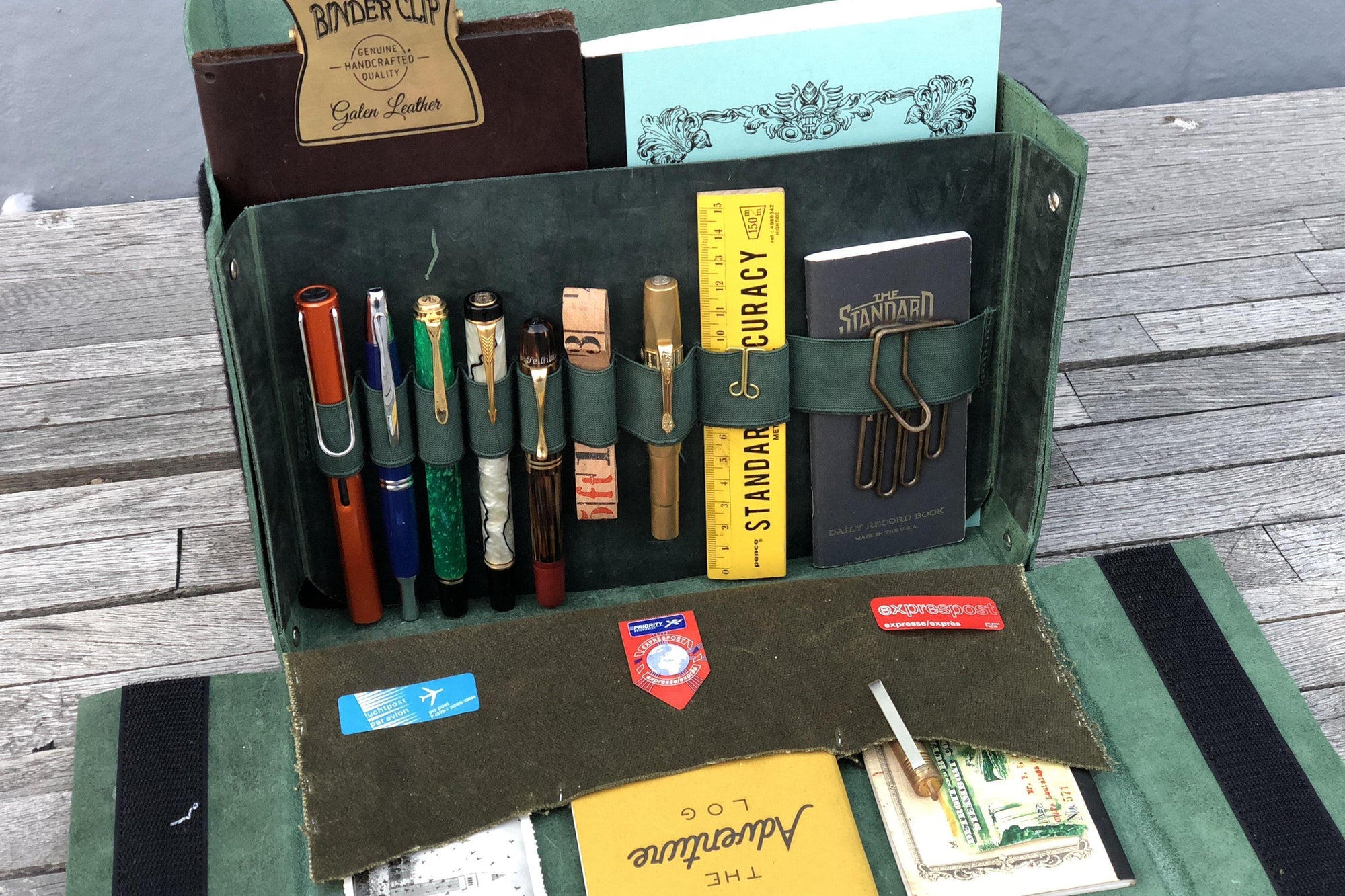 Writer&#39;s Medic Bag - Crazy Horse Orman Yeşili